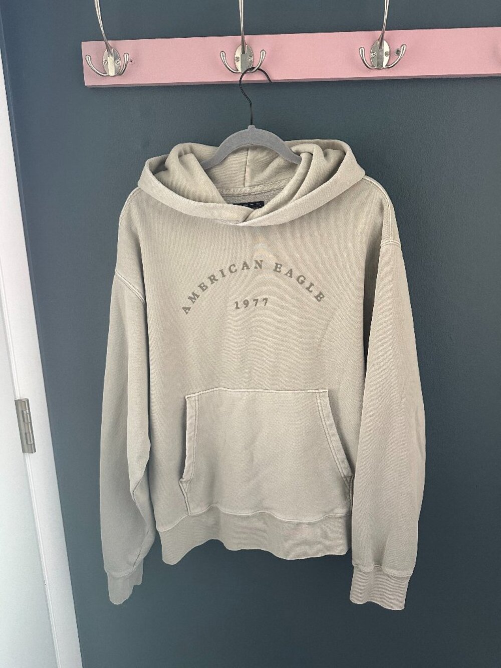 Men's American Eagle 1977 Hoodie Sweatshirt - Size L